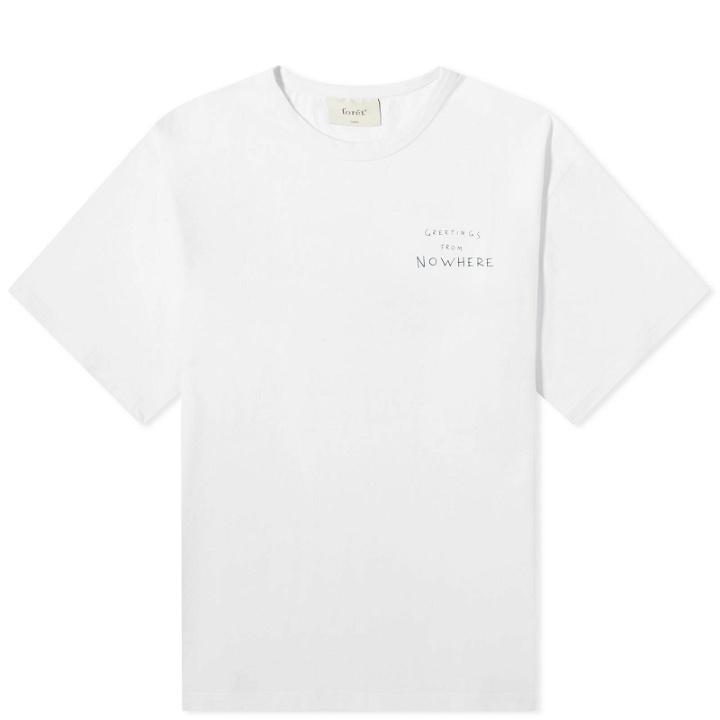 Photo: Foret Men's Paddle T-Shirt in White