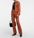 Dodo Bar Or Suede jacket with fringe