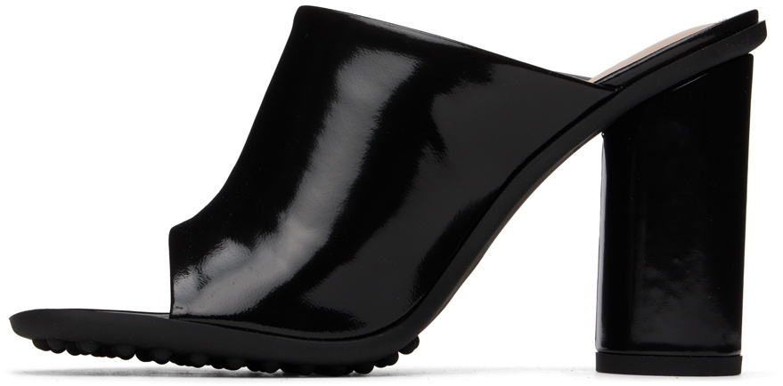 Bottega Veneta Black Atomic Heeled Sandals Bottega Veneta