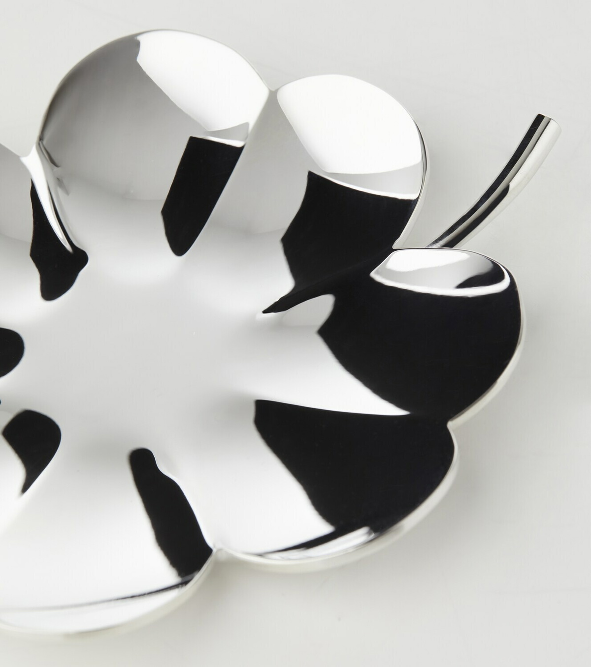 Christofle L'Herbier Clover silver-plated bowl