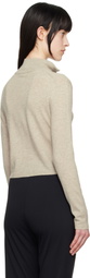 Max Mara Leisure Beige Tom Sweater