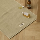 Tekla Fabrics Organic Terry Bath Mat in Pebble 
