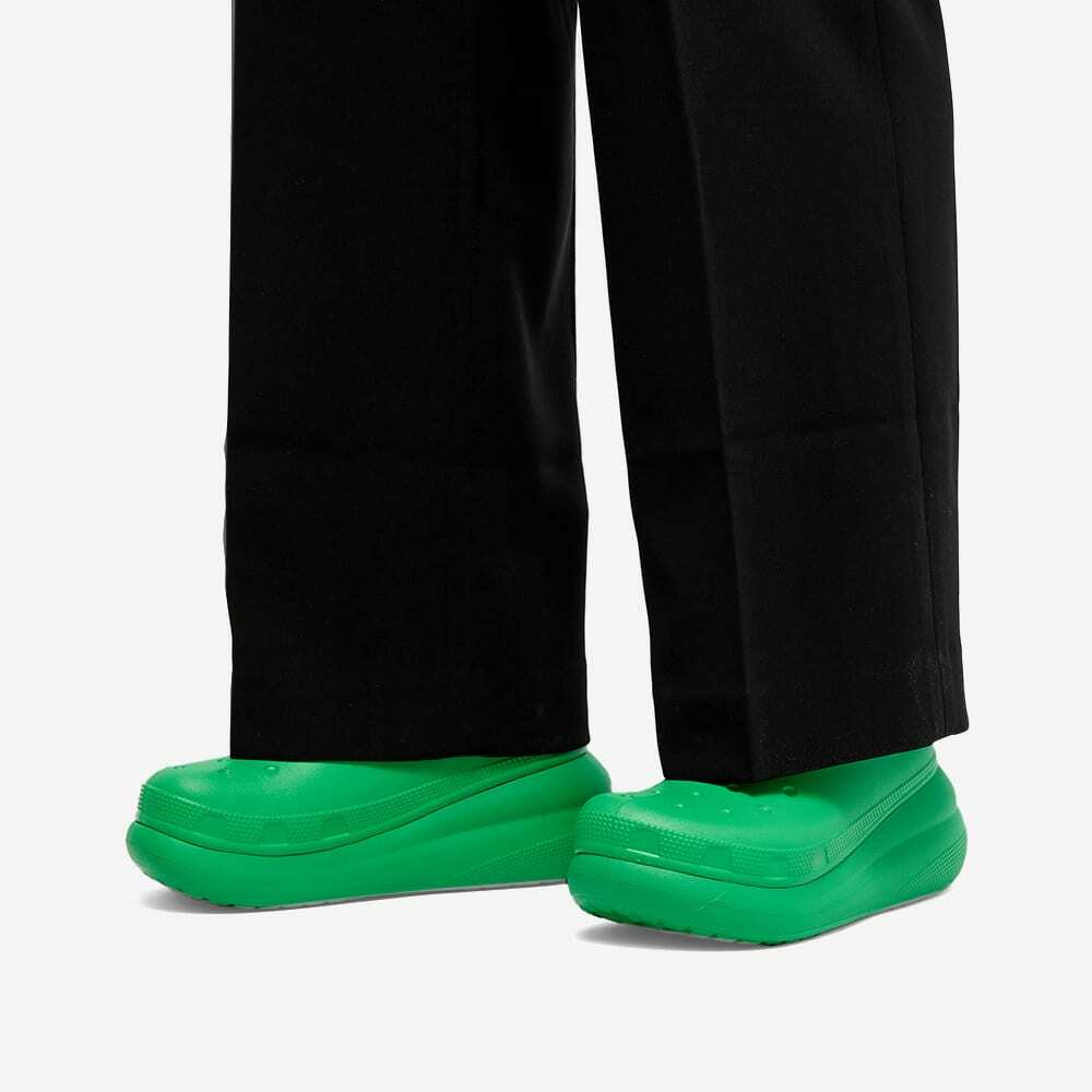 Crocs Women's Classic Crush Rain Boot in Grass Green Crocs