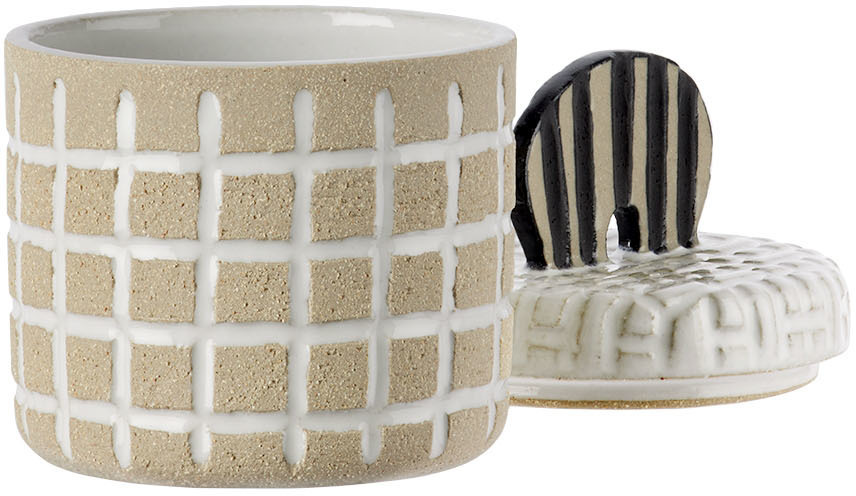 Marloe Marloe Beige & White Dasa Vessel