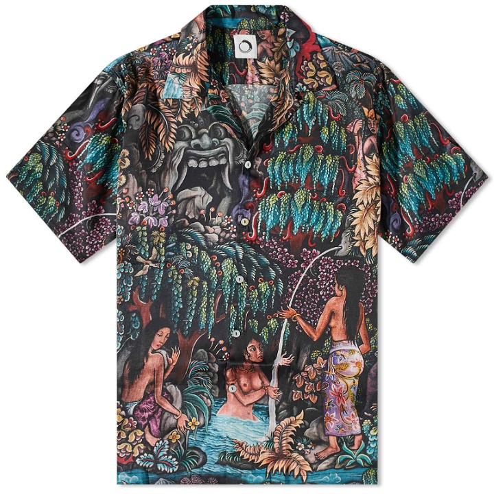 Photo: Endless Joy Men's Goa Gajah Vacation Shirt in Multi