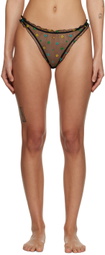 Le Petit Trou Black Jardin Briefs