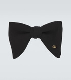Gucci Silk crêpe bow tie