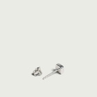 END. Signet Stud in Silver