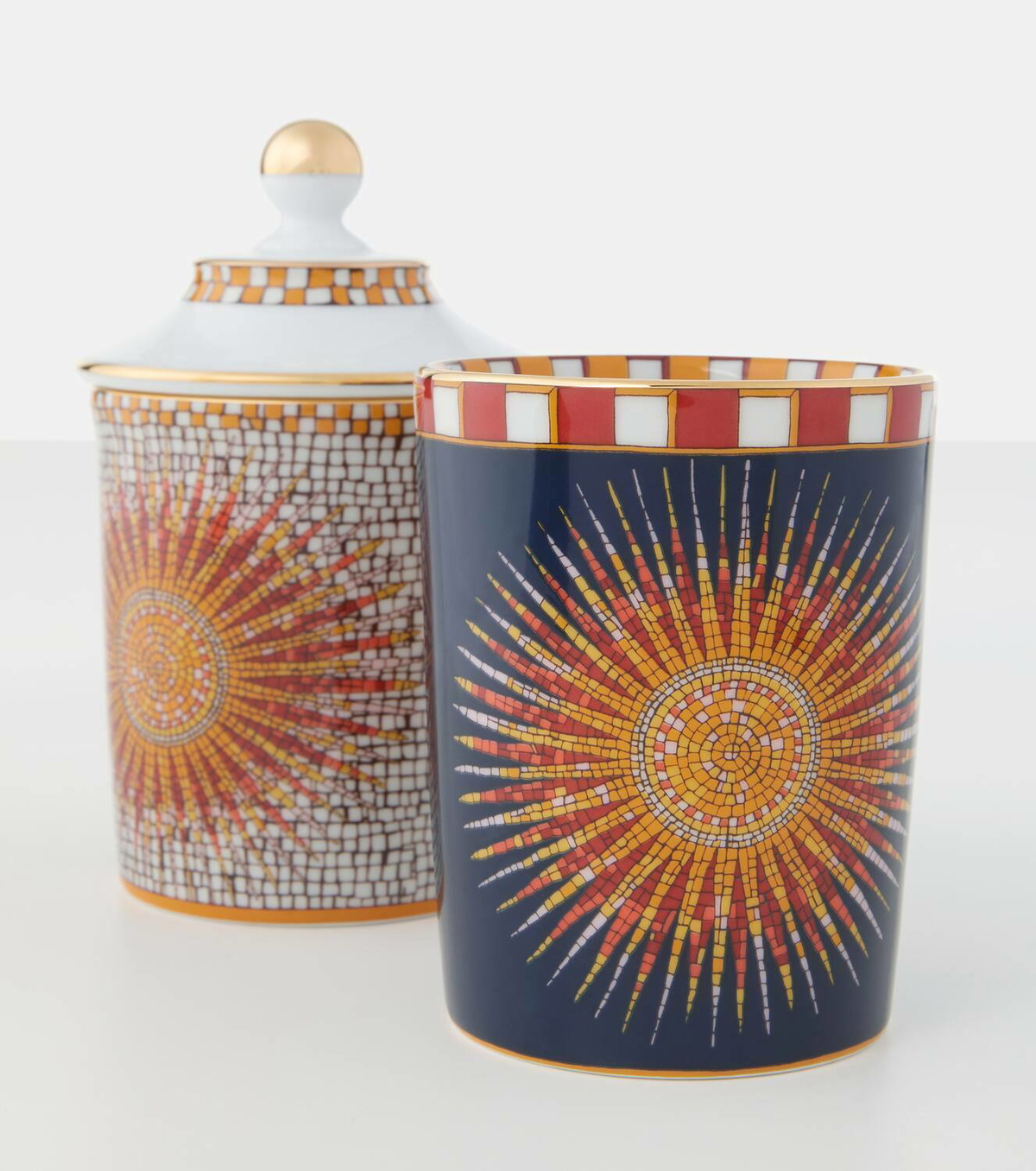La DoubleJ Sunrays porcelain vessel
