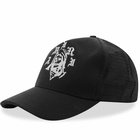 AMIRI Reaper Trucker Hat in Black/White