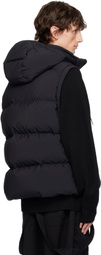 Y-3 Black Puffer Down Vest
