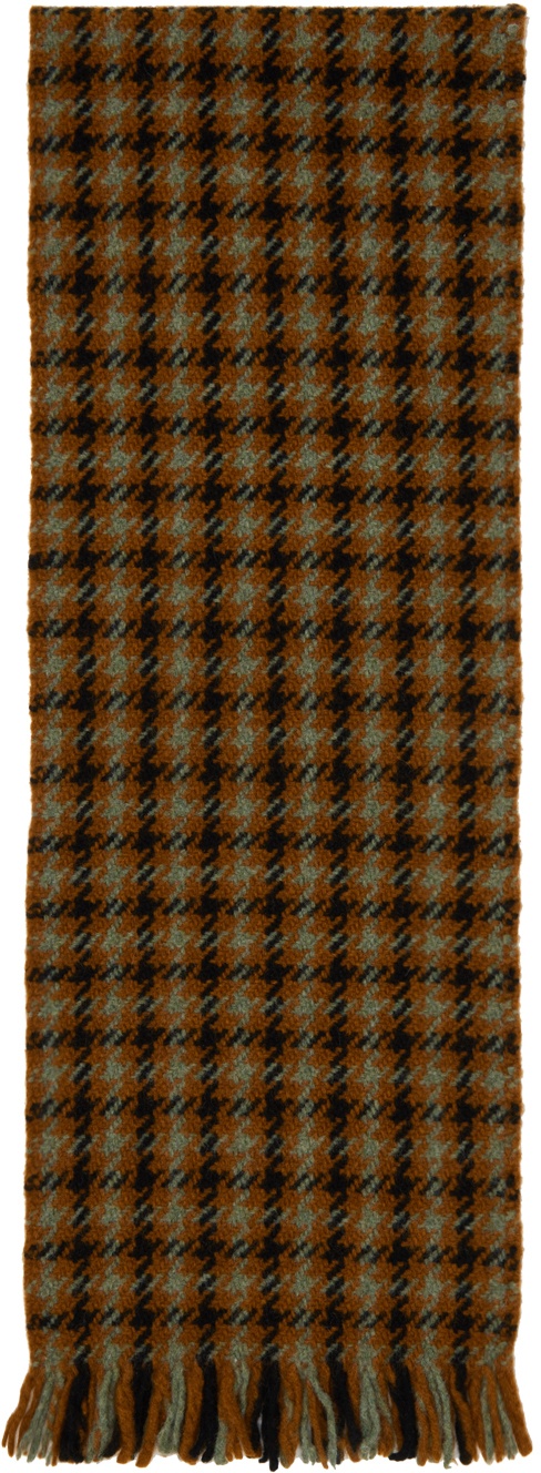 Photo: Margaret Howell Brown Dogtooth Scarf