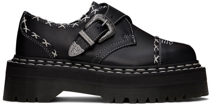 Photo: Dr. Martens Black Monk Gothic Americana Loafers
