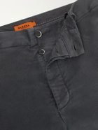 Barena - Straight-Leg Cotton-Satin Trousers - Gray