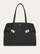 Ferragamo Mens Hug shoulder bag in Black