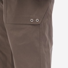 Rick Owens Men's Cargo Cropped Pant in Dust