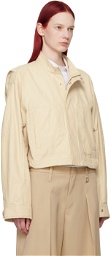 Wooyoungmi Beige Stand Collar Jacket