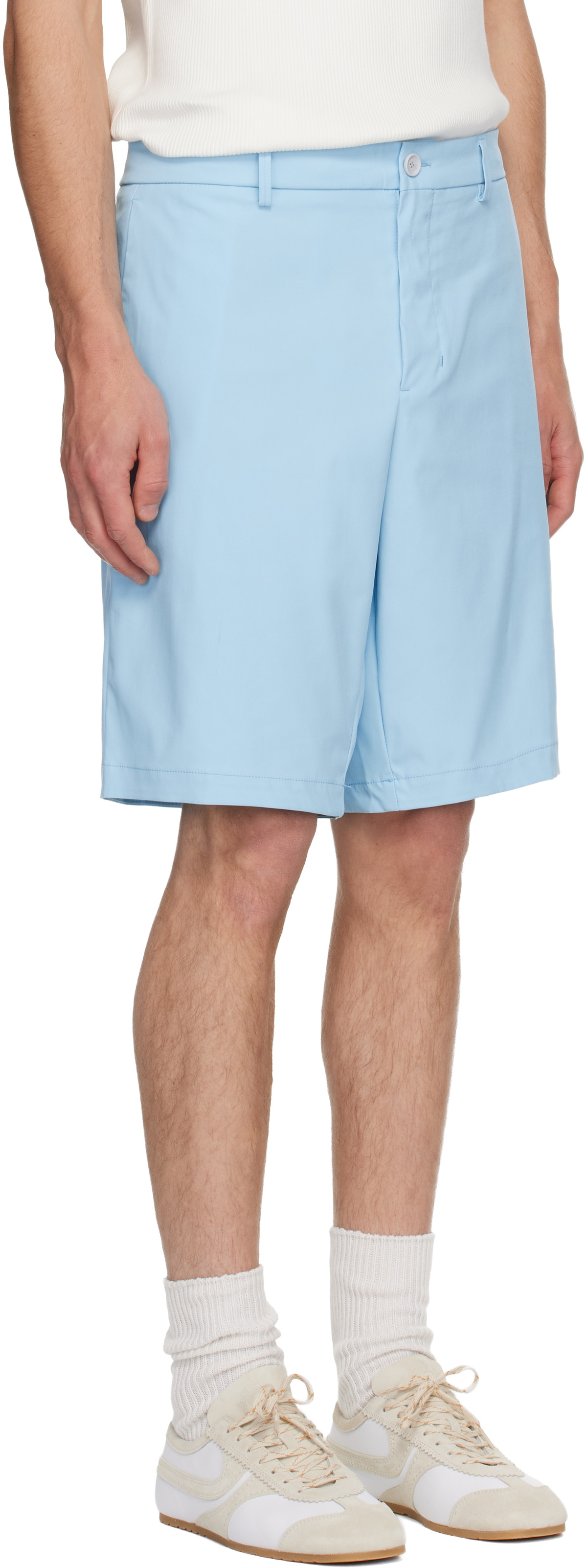 BOSS Blue Water-Repellent Shorts