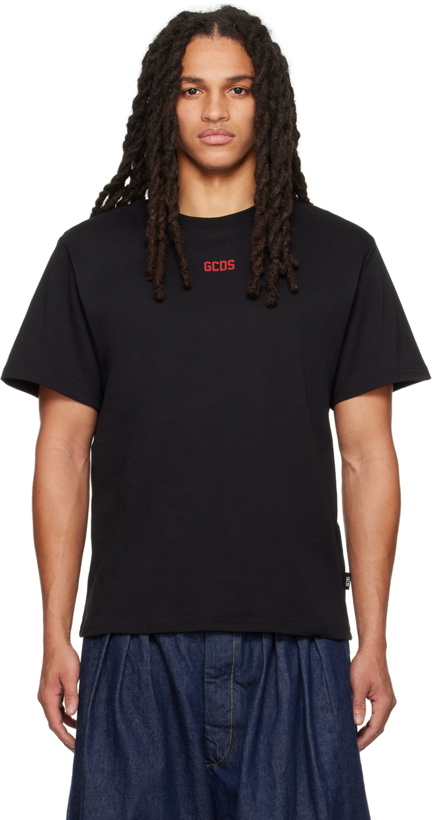 Photo: GCDS Black Bonded T-Shirt