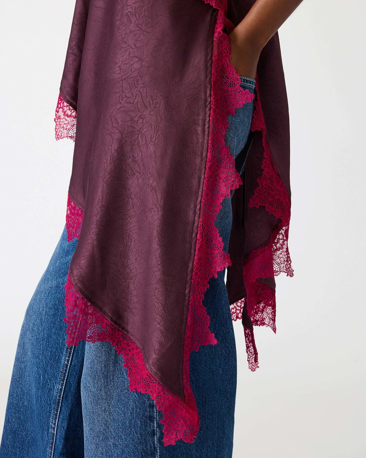 Steve Madden Margan Top in Purple