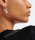 Simone Rocha Faux pearl hoop earrings