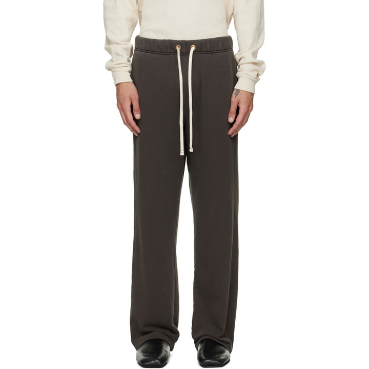 Photo: Les Tien Gray French Terry Classic Sweatpants