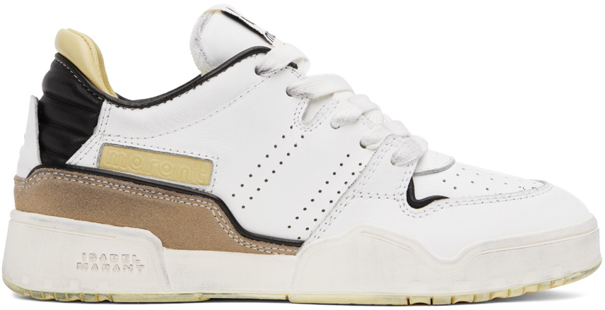 【関税込み】Isabel Marant ホワイト Emreeh スニーカー Isabel Marant White & Yellow Emree Sneakers Isabel Marant
