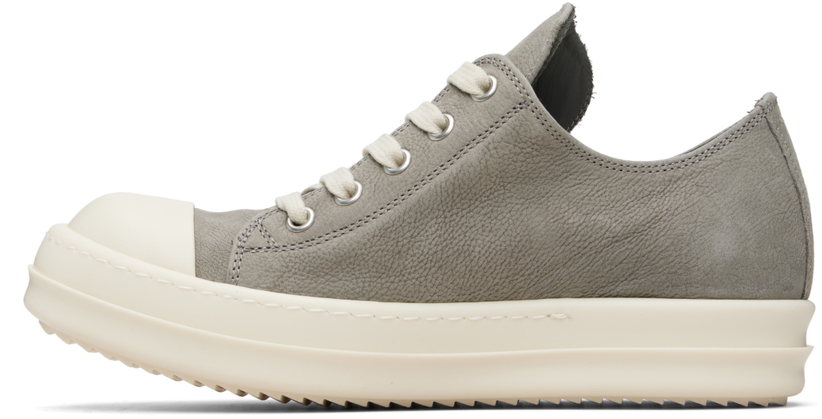 Rick Owens Khaki Temple Extreme Low Sneakers