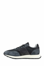 Philippe Model Tour Low Sneakers In Black Suede And Fabric
