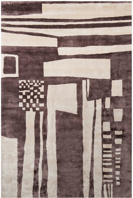 Photo: Cold Picnic Brown Battenberg Rug