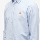 Armor-Lux Men's Logo Oxford Shirt in Sky Blue