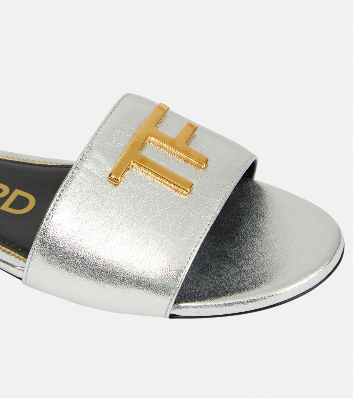 Tom Ford TF metallic leather sandals TOM FORD