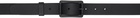 Studio Nicholson Black Leather Belt