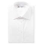 Turnbull & Asser - Pink Double-Cuff Cotton Shirt - White