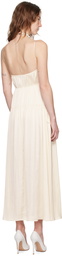 BEC + BRIDGE Beige Delphi Midi Dress