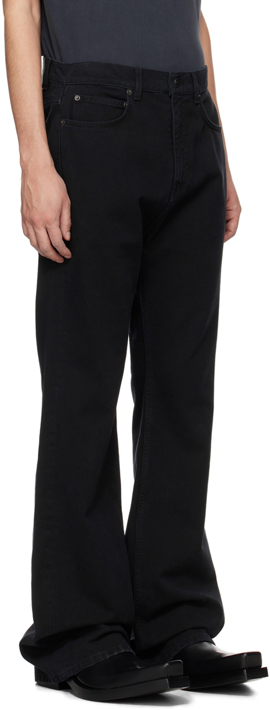 Balenciaga Black Relaxed-Fit Jeans Balenciaga