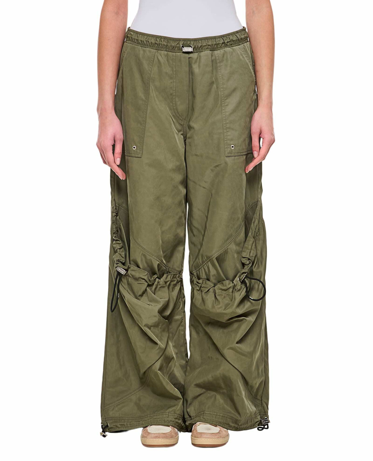 パンツ THE ATTICO VIRGIN WOOL CUT OUT PANTS The Attico Flared & Bell-Bottom Pants for Women - Shop on