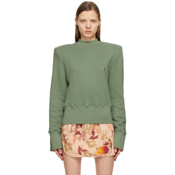 Photo: The Attico Khaki Kenna Sweatshirt