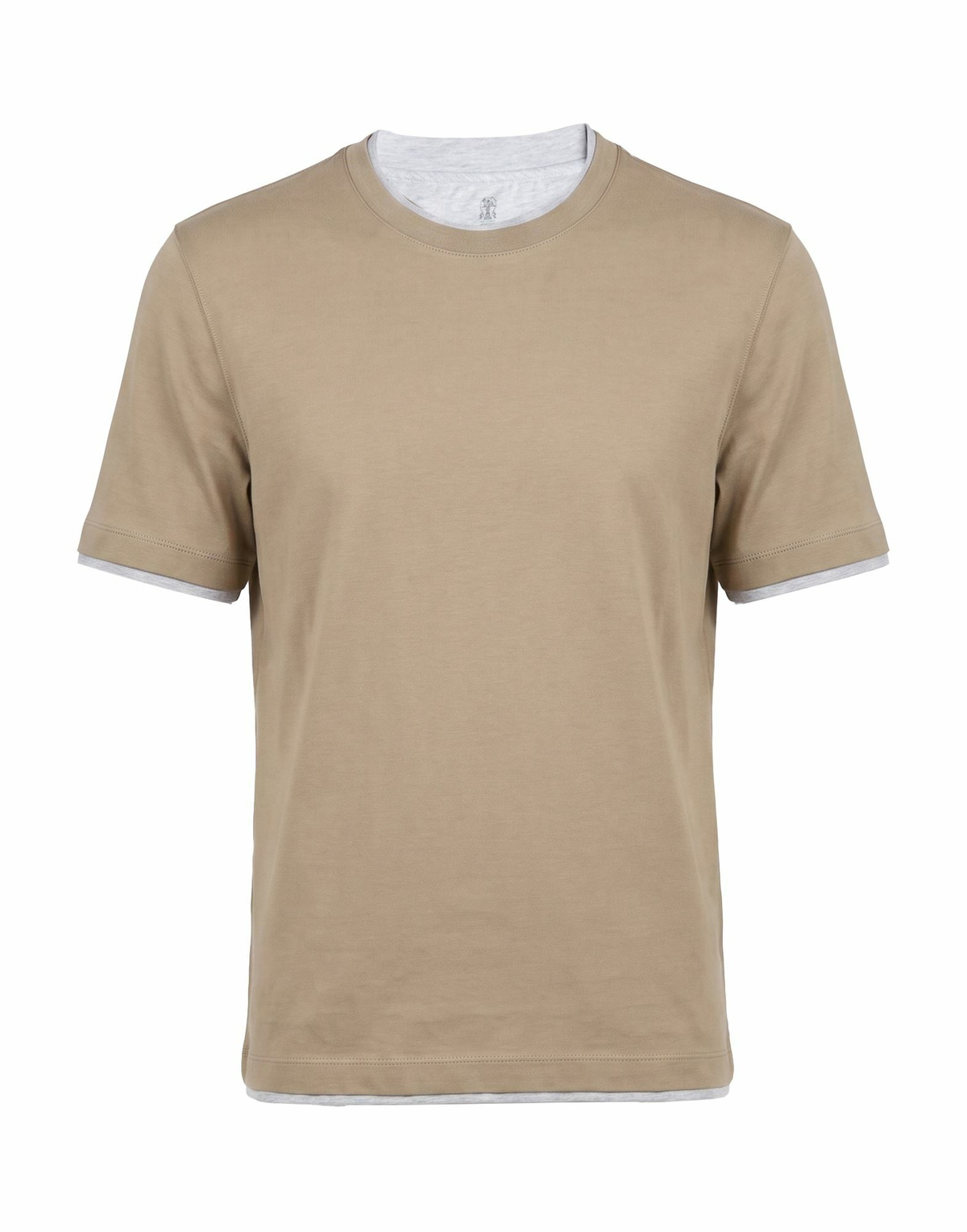 Brunello Cucinelli Mens T-shirt Khaki