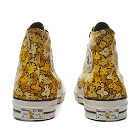 Converse x Peanuts Chuck 70 Hi-Top Sneakers in Woodstock Camo/Yellow