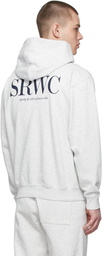 Sporty & Rich Grey Upper East Side Hoodie