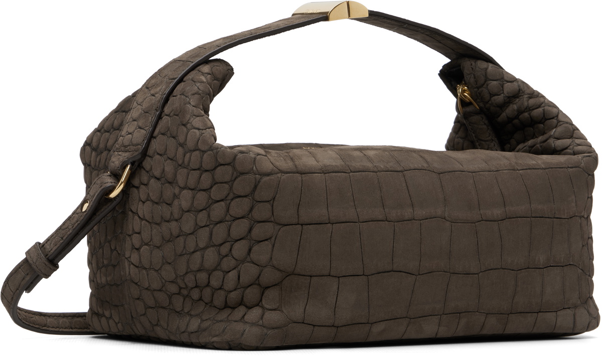 Calvin Klein Collection Brown Andy Soft Zipped Small Pouch