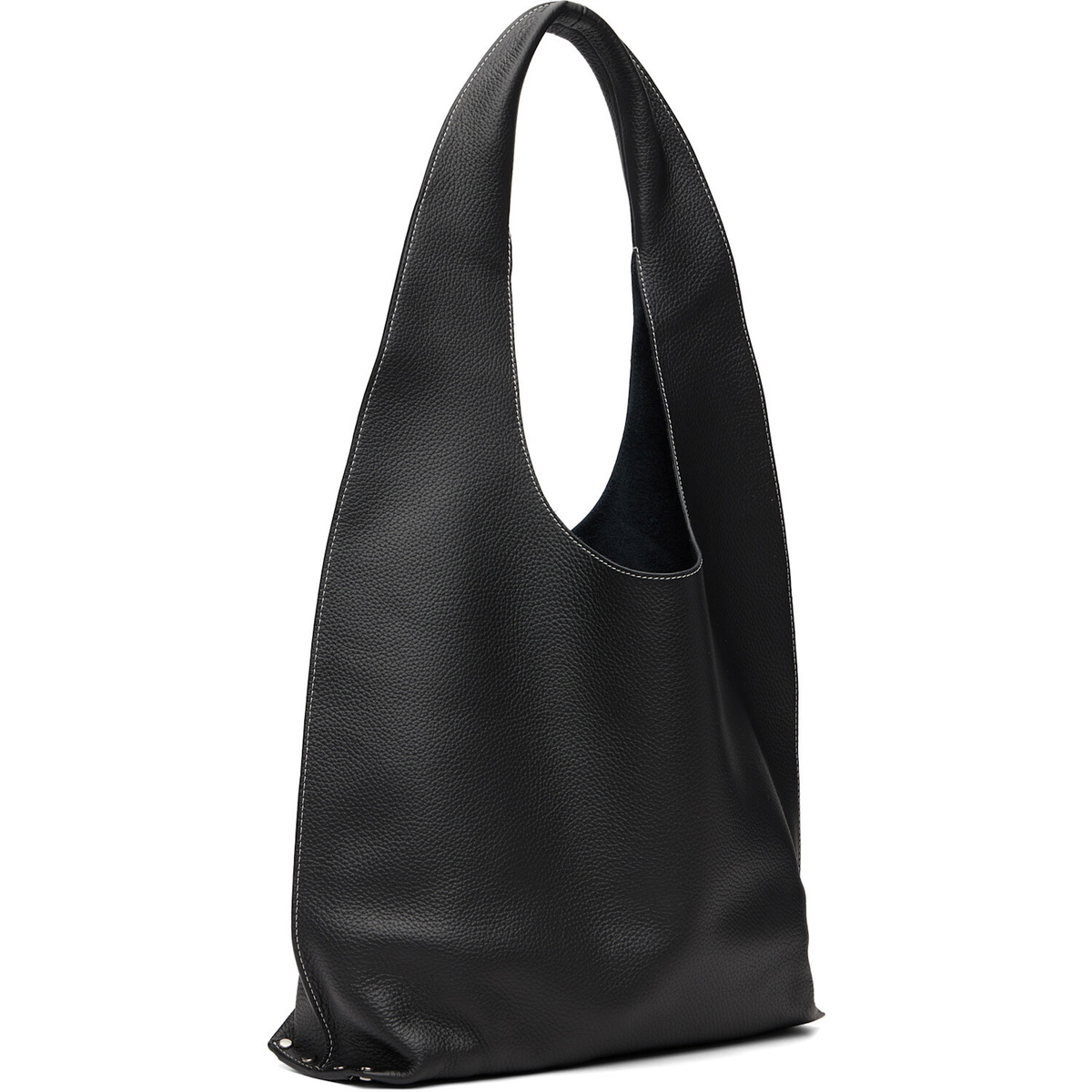 A.P.C. Black Neige Clou Bag