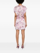 IRO - Floral Print Silk Short Dress