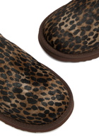 Ugg Classic Ultra Mini Calf-hair Ankle Boots Brown