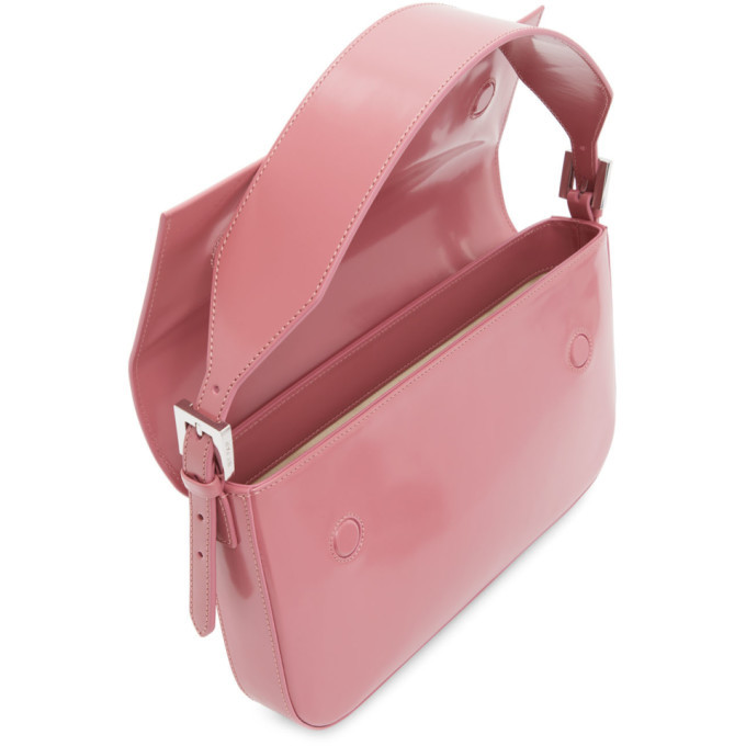 BY FAR Pink Patent Manu Bag By Far