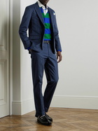 Polo Ralph Lauren - Chester Straight-Leg Cotton-Blend Twill Suit Trousers - Blue