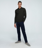 Loro Piana - Ml long-sleeved wool polo shirt