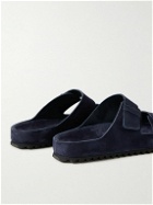Officine Creative - Agora Suede Sandals - Blue