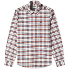 Barbour Men's Fellfoot Tailored Fit Country Check Shirt in Ecu